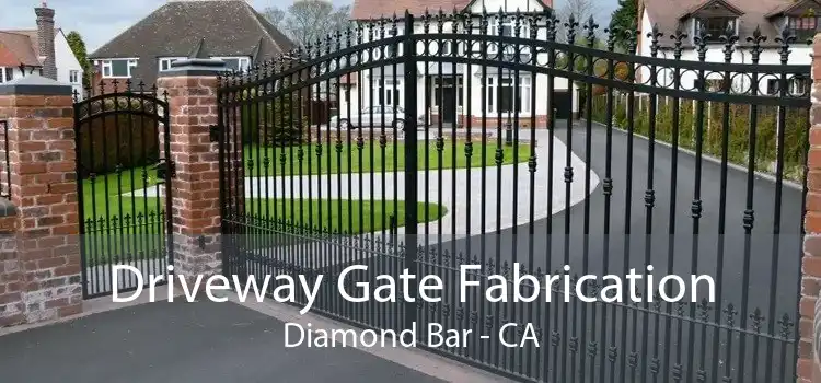 Driveway Gate Fabrication Diamond Bar - CA