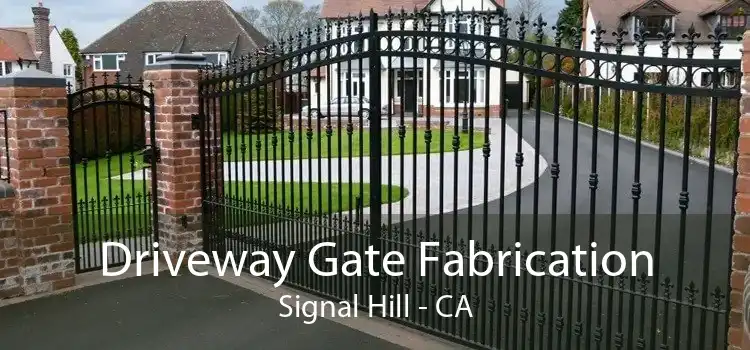 Driveway Gate Fabrication Signal Hill - CA