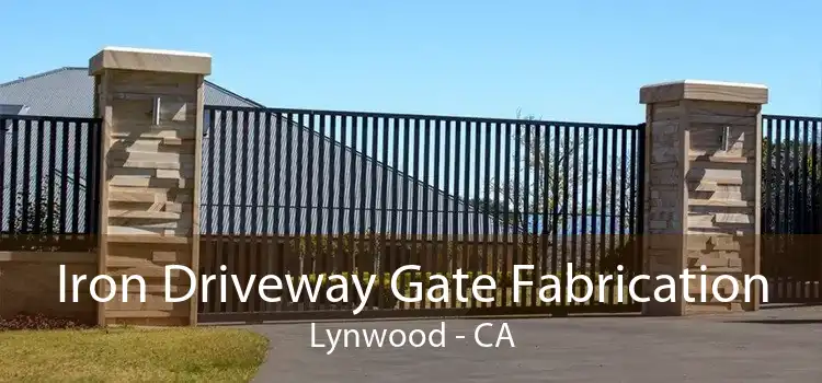 Iron Driveway Gate Fabrication Lynwood - CA