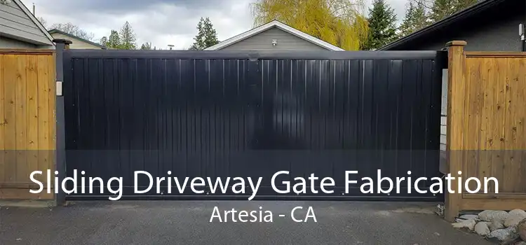 Sliding Driveway Gate Fabrication Artesia - CA