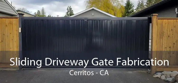 Sliding Driveway Gate Fabrication Cerritos - CA