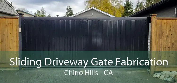 Sliding Driveway Gate Fabrication Chino Hills - CA