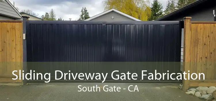 Sliding Driveway Gate Fabrication South Gate - CA