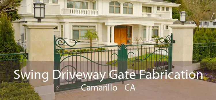 Swing Driveway Gate Fabrication Camarillo - CA