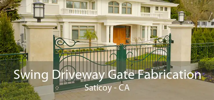 Swing Driveway Gate Fabrication Saticoy - CA