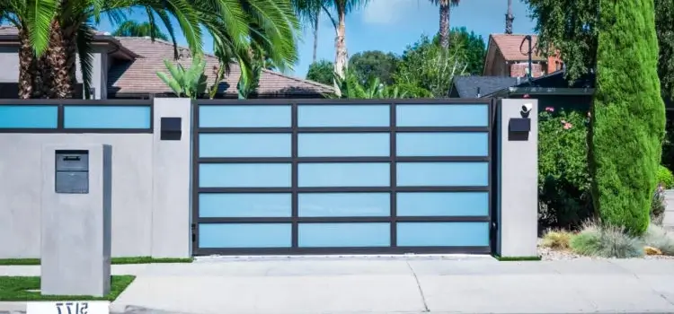 Glass Driveway Gate Fabrication Service in Diamond Bar, CA