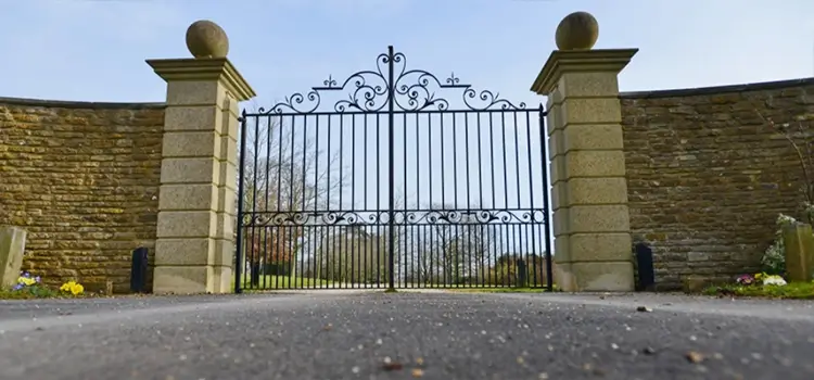 Residential Swing Driveway Gate Fabrication in Solana Beach, CA