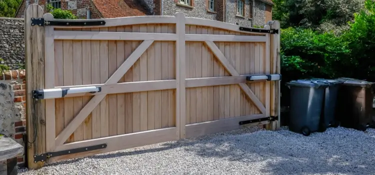 Wood Driveway Gate Fabrication Near Me in Fillmore, CA